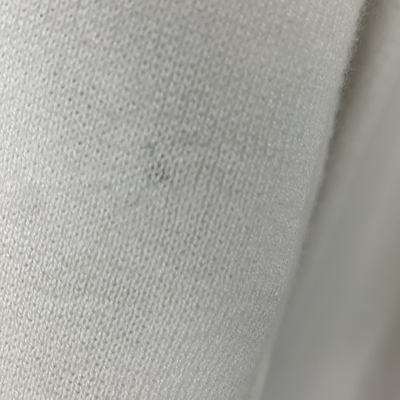 Easywear by Chicos white wrapped sweater size 2/med. snap inside, hooks out. - Picture 4 of 11